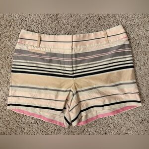 LOFT Striped Multicolor Shorts